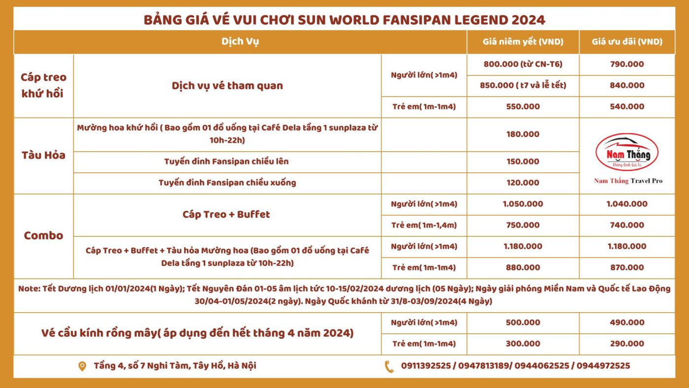 Công ty CPTM – DV Nam Thắng Travel Pro