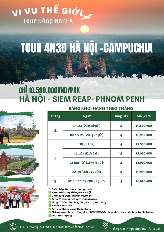 Công ty CPTM – DV Nam Thắng Travel Pro